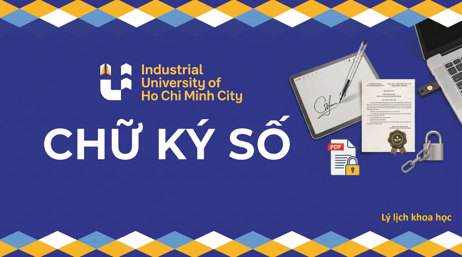 Hướng dẫn xin Lý lịch khoa học file chữ ký số